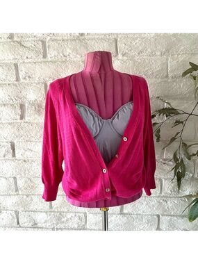 Juicy Couture Pink Cardigan Small S-21